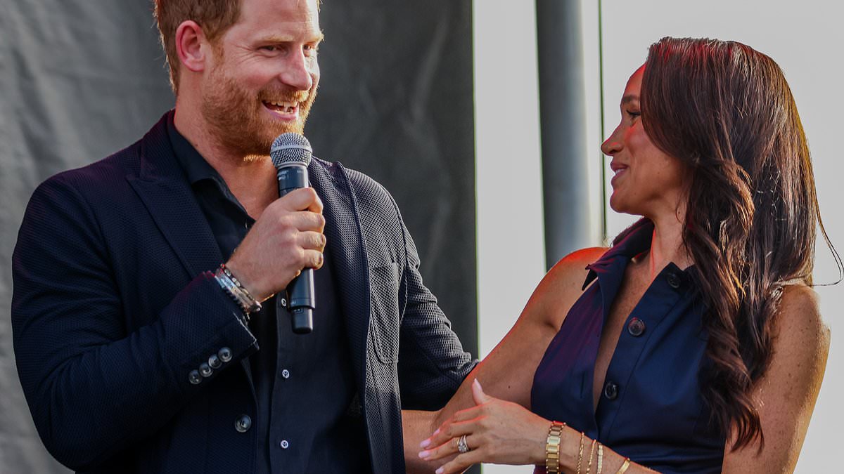 Meghan and Harry attend Santa Barbara charity gala as Meghan wears more than £237,000 in jewelry
