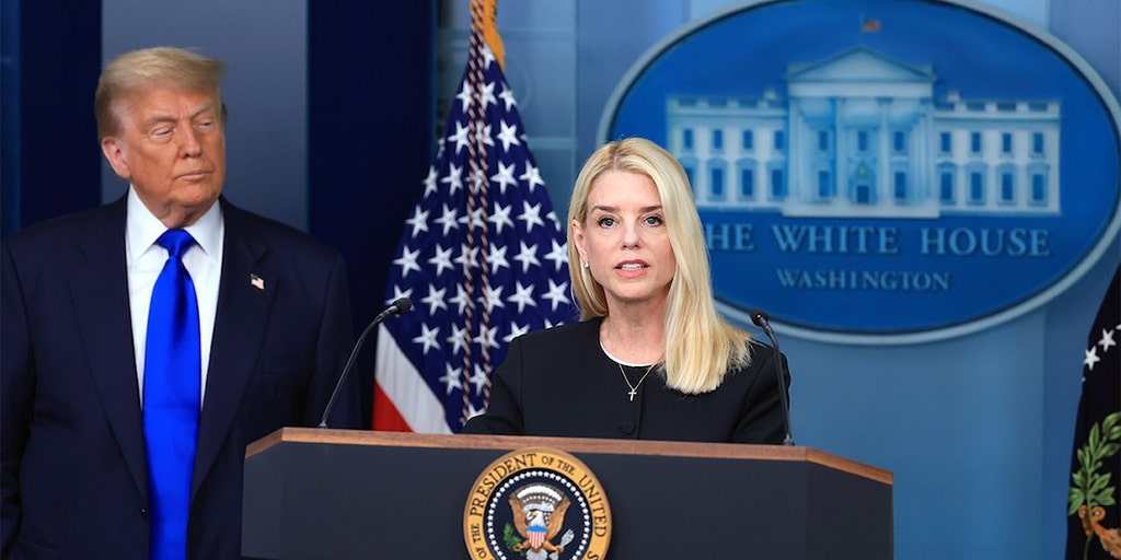 Pam Bondi at White House