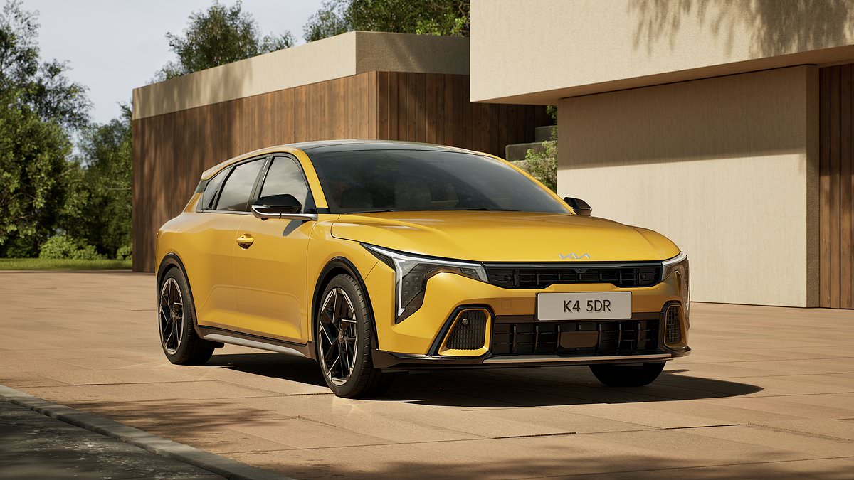 Kia unveils K4 executive hatchback to challenge VW Golf