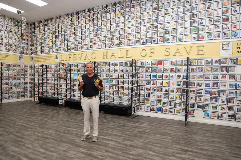 LI company’s ‘Wall of Saves’ shows nearly 5,000 choking victims saved with revolutionary device