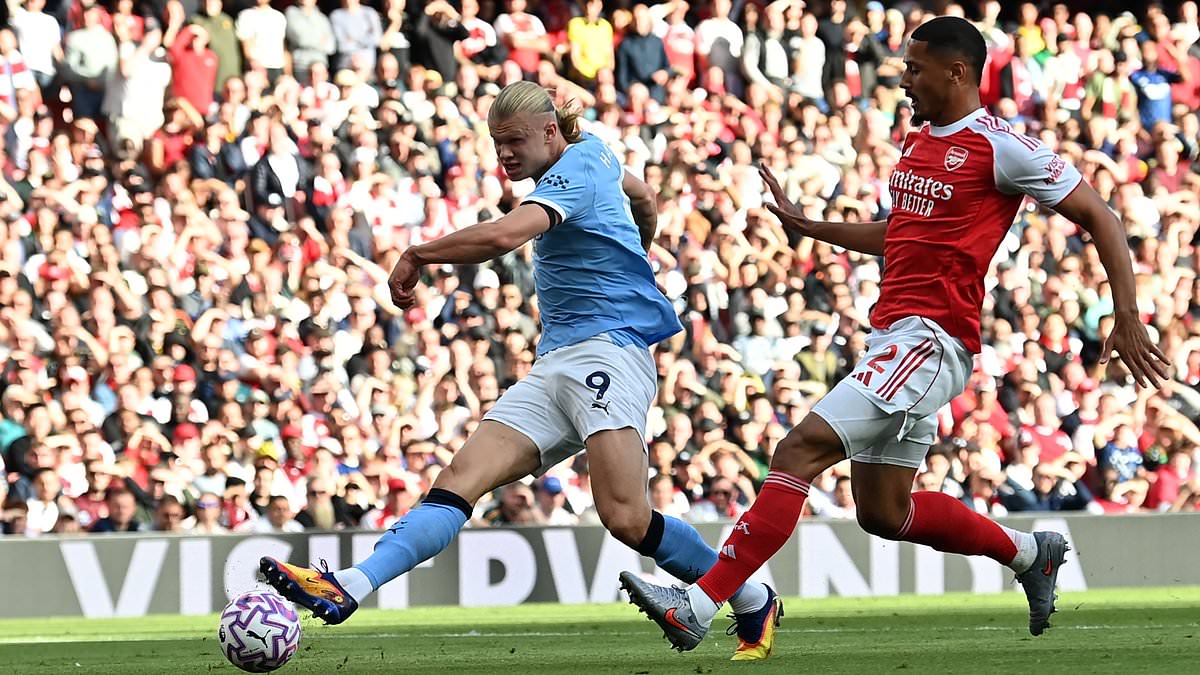 Guardiola shifts City away from possession in Arsenal draw, Haaland capitalizes on counter-attacks
