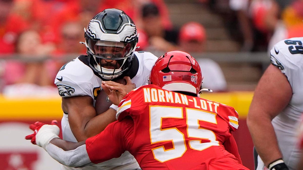 Hurts after the game