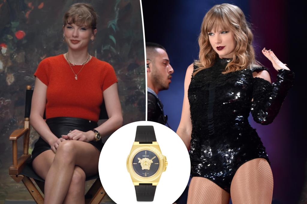 Taylor Swift promo clip jewelry close-up