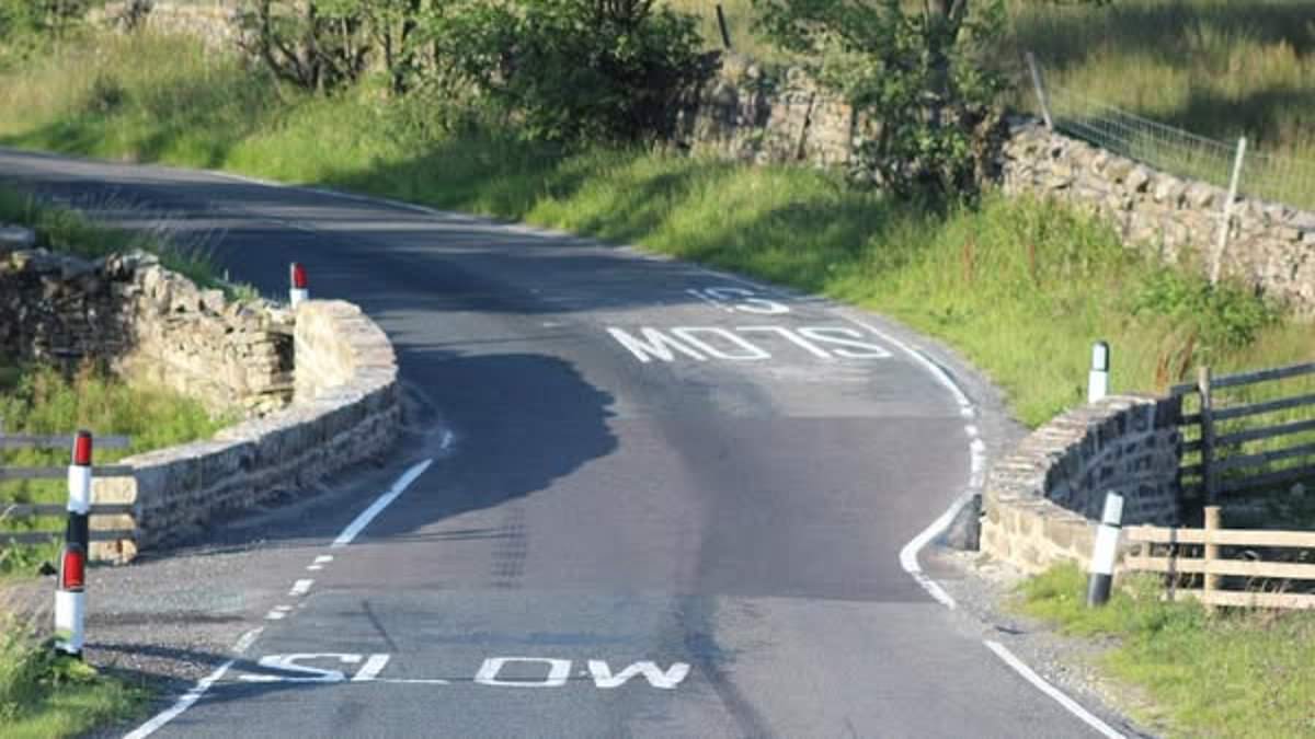 Bell-shaped bollard on Yorkshire bridge triggers crashes, sparking safety debate