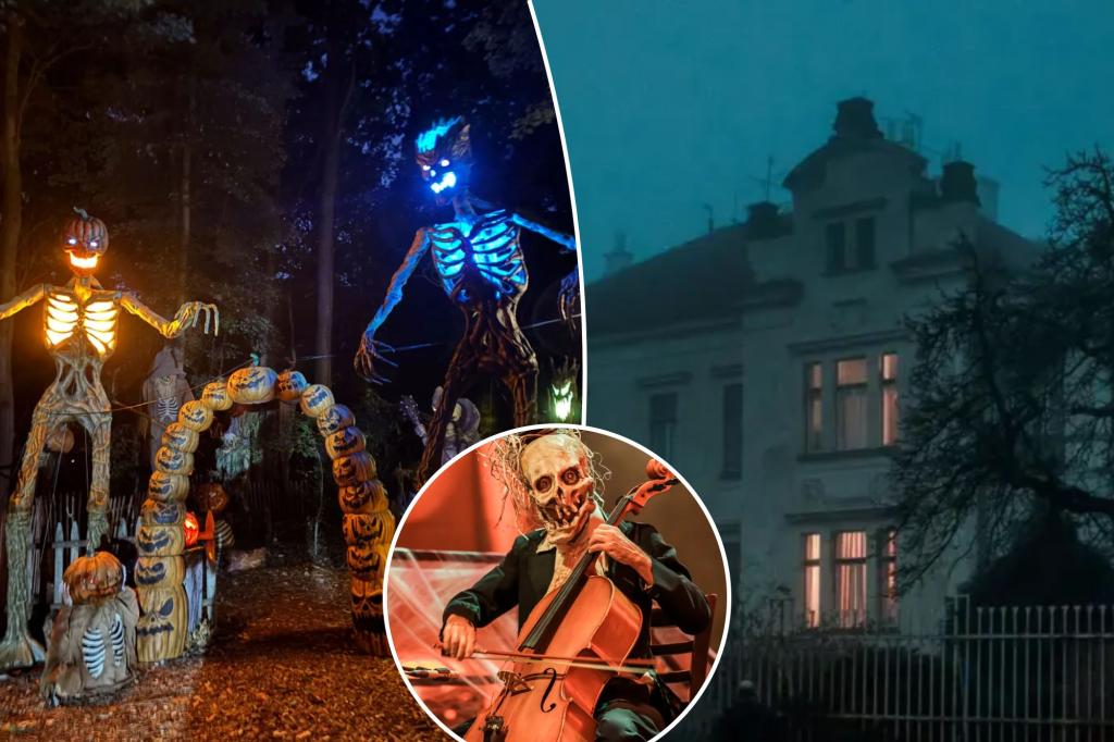 Halloween collage image