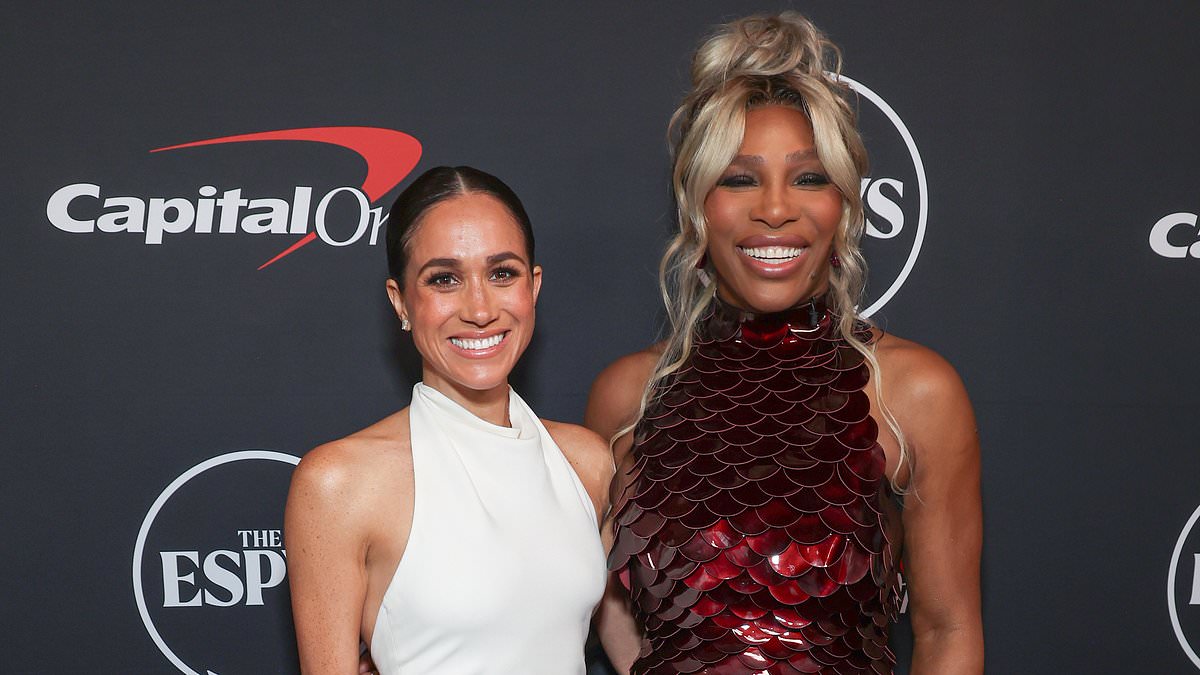 Serena Williams shares Meghan Markle’s wine, joking the Duchess knows how to treat a woman