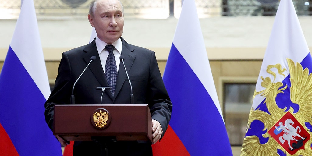 Putin says Russia’s Ukraine goals will be met by force or diplomacy, deriding European leaders