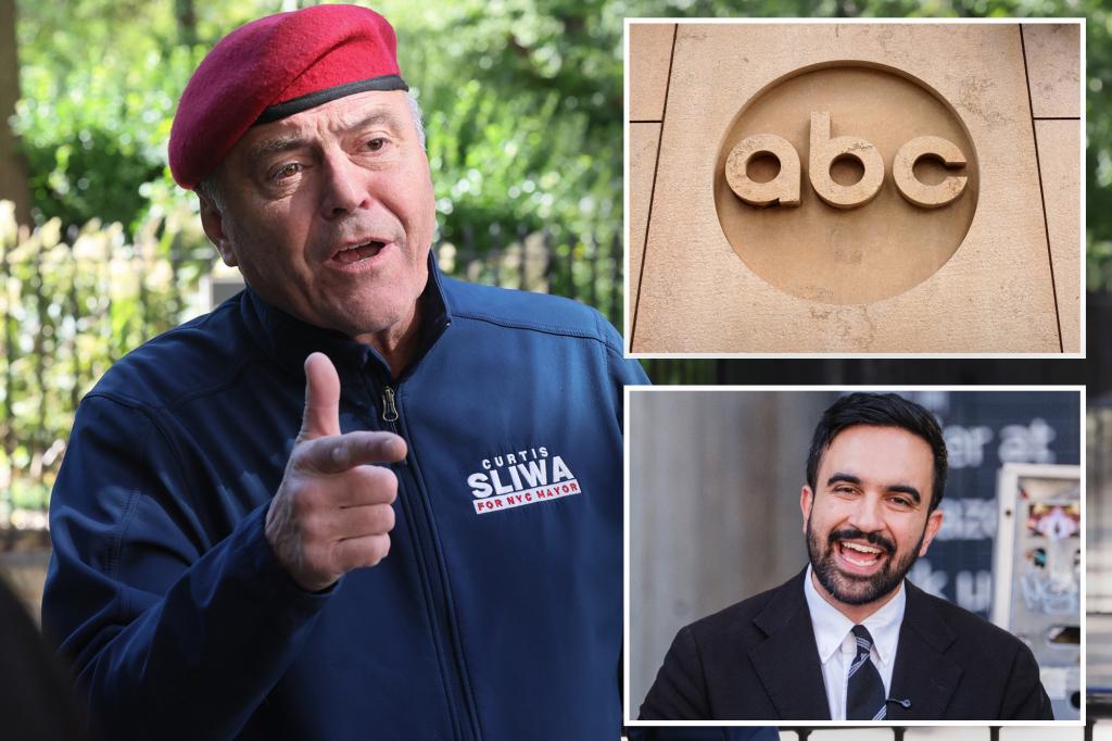 Sliwa seeks equal time on ABC as Mamdani withdraws from mayoral town hall over Kimmel suspension