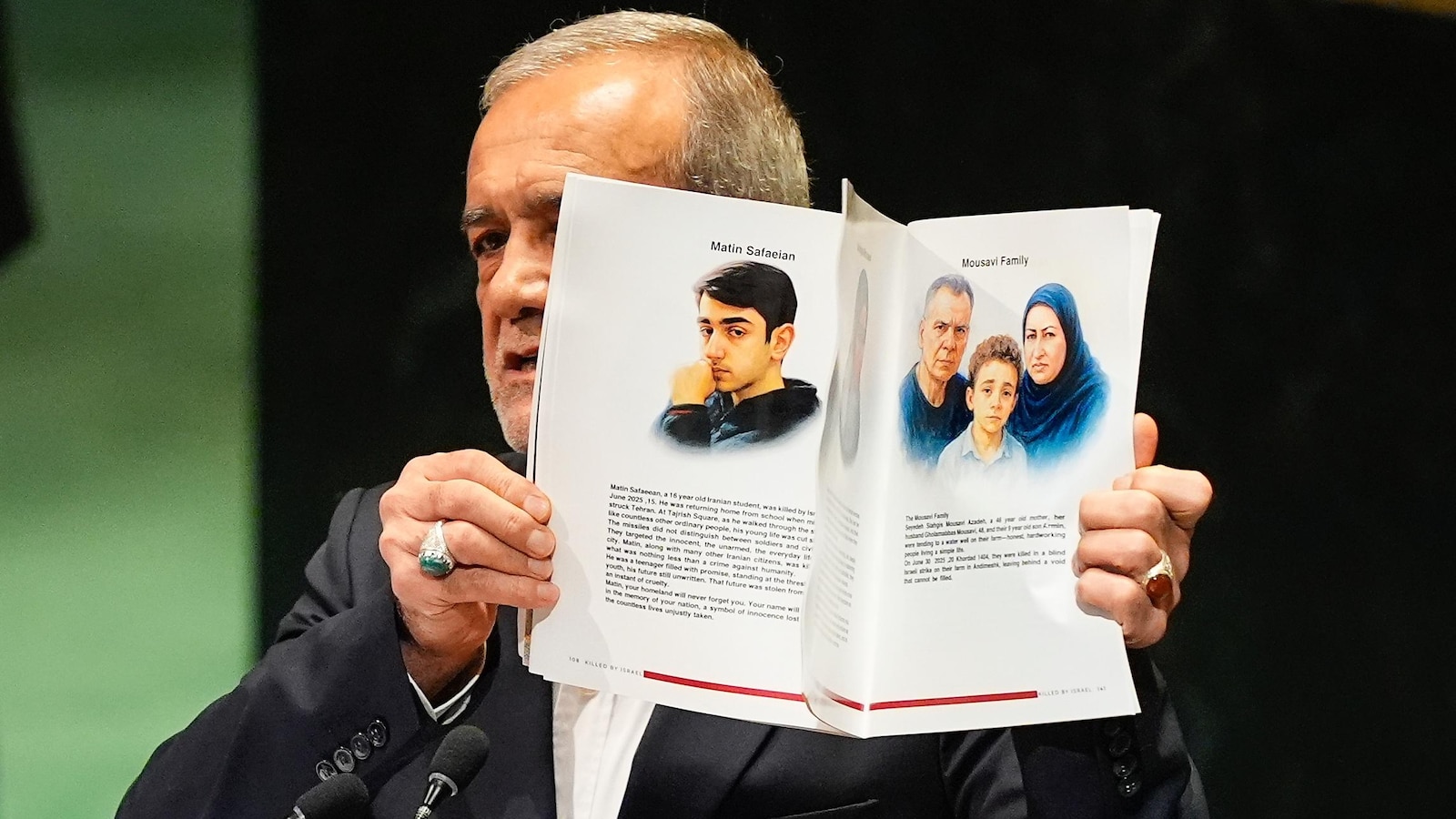 Iran’s Pezeshkian tells UN that US, Israeli attacks dealt a 'grievous blow' to international trust