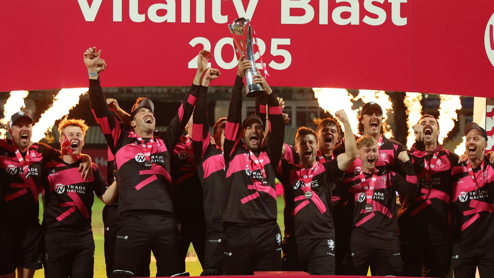 Will Smeed’s 94 drives Somerset to T20 Blast crown with record chase