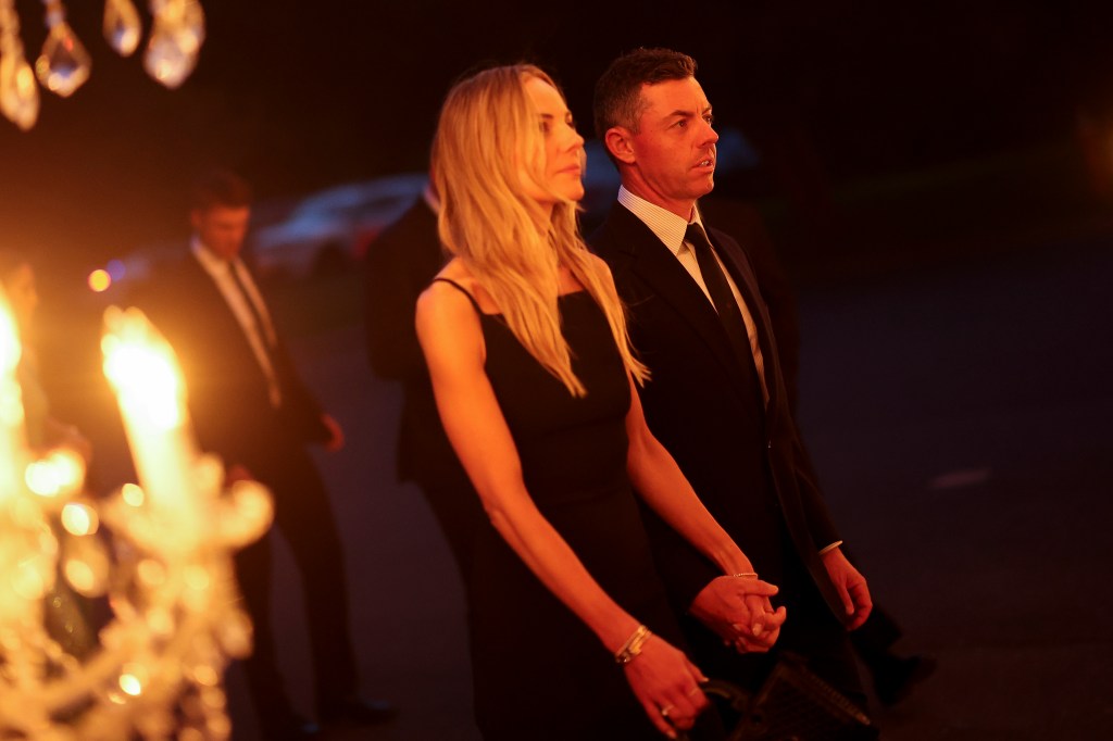 Rory McIlroy team Europe wife at Ryder Cup event