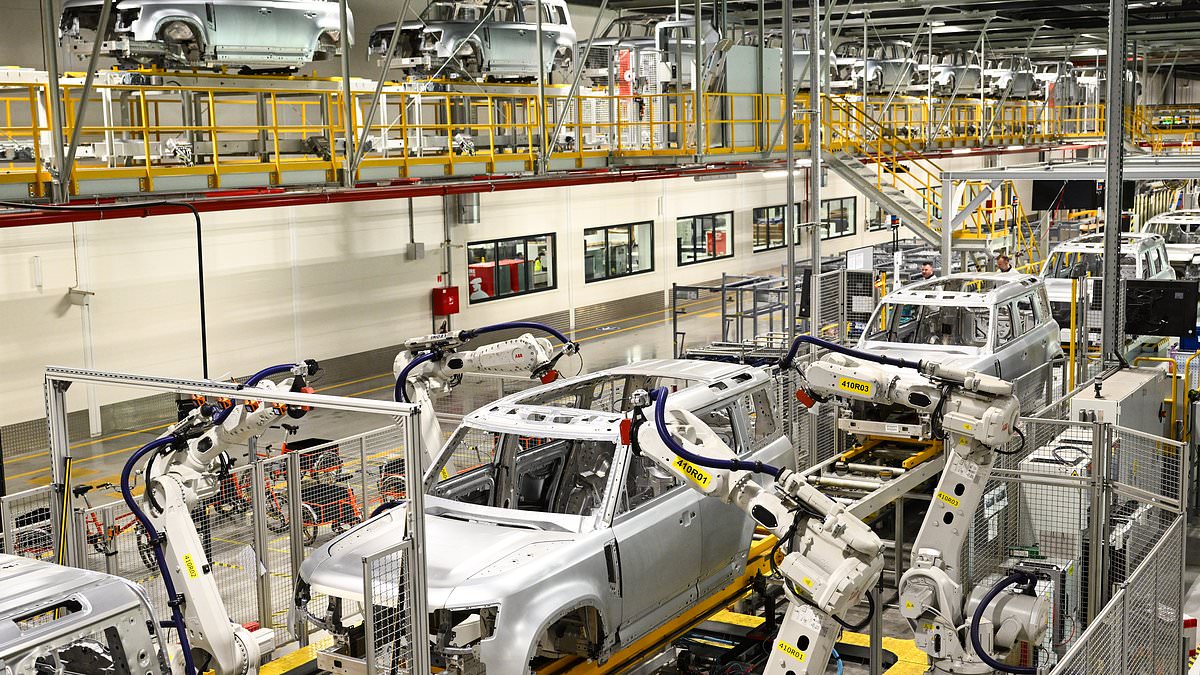 UK car production falls in August as cyberattack threatens September