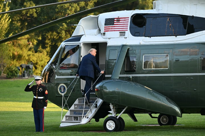 Marine One helicopter image