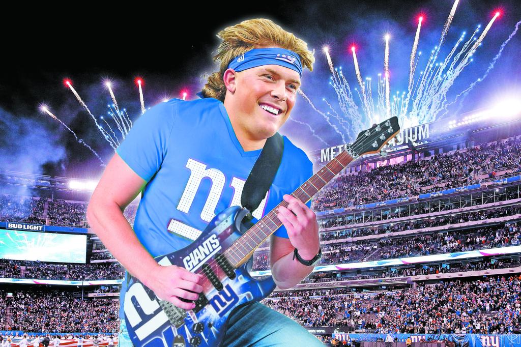 Jaxson Dart arrives as the Giants’ hopeful future, wearing No. 6 at MetLife Stadium