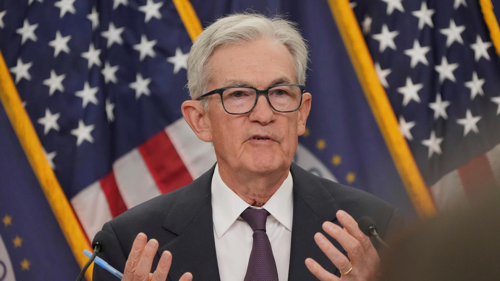Global stocks mixed as Powell flags 'fairly highly valued' markets; Fed rate path in focus