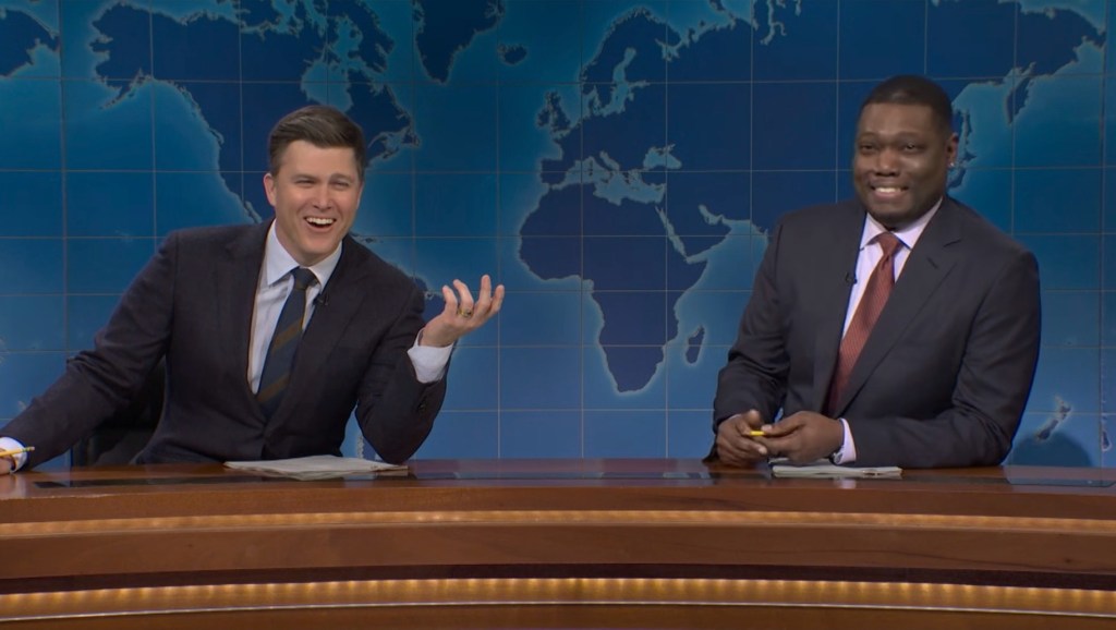 Jost reads brutal Scarlett Johansson insult during SNL joke swap