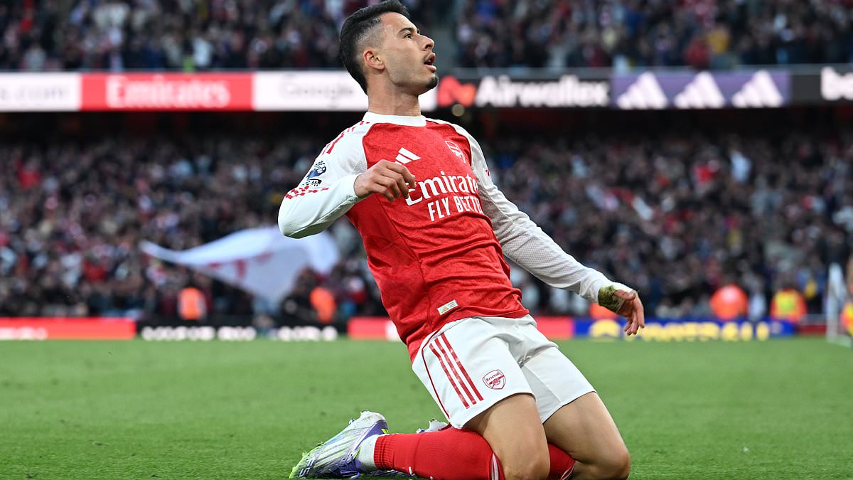 Martinelli's scoring runs put Arsenal among Premier League's 'lucky charms'