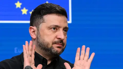 Zelensky presses EU to unlock frozen Russian assets for Ukraine as Brussels summit weighs loan plan