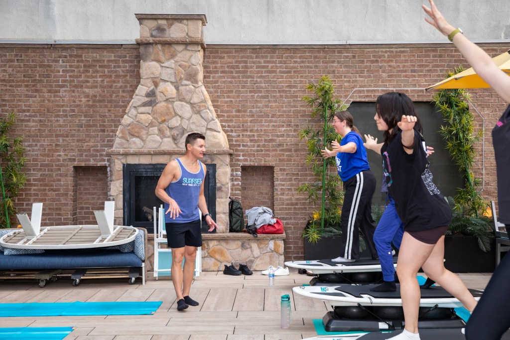 Rooftop Waves: $32 Surfset Class Turns Margaritaville Times Square into a Beach Day