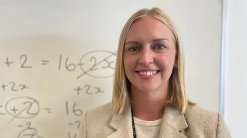 Maesteg School science classroom