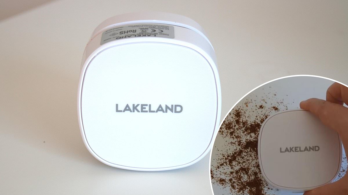 Reviewer says Lakeland’s £10 mini countertop vacuum is a useful desk gadget after hands‑on tests