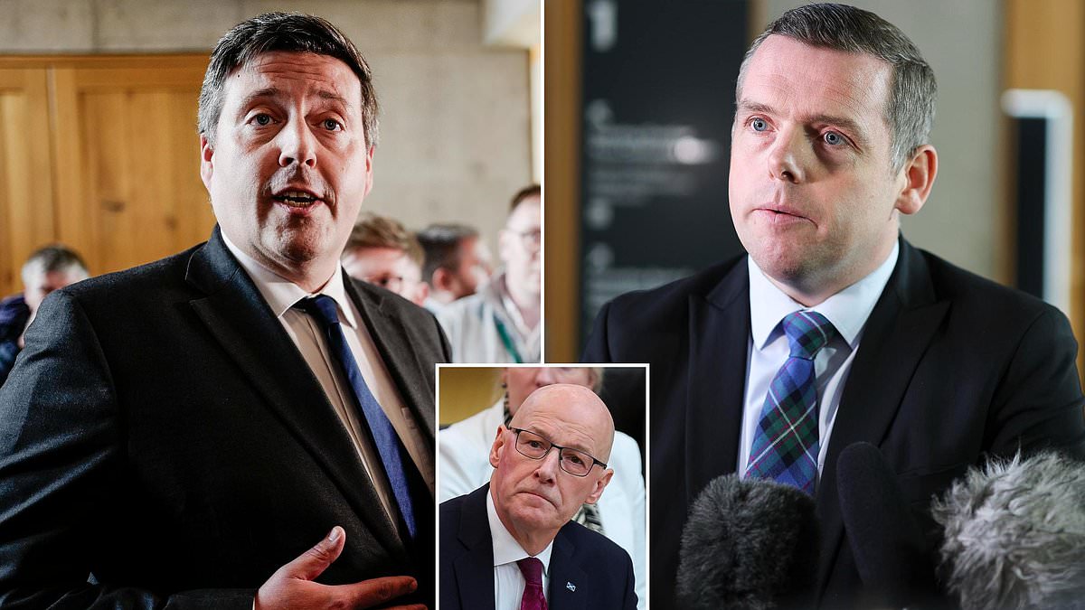 Ross accuses SNP minister of assault in Holyrood row as welfare budget hole emerges