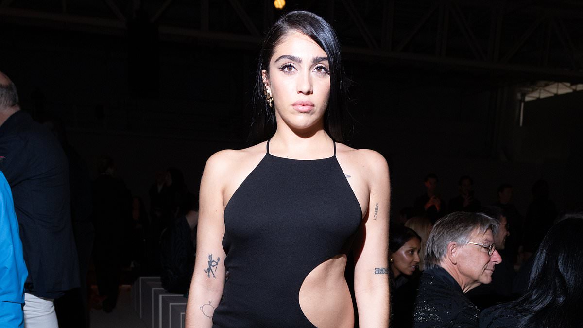 Lourdes Leon Turns Heads at Cavalli Show During Milan Fashion Week
