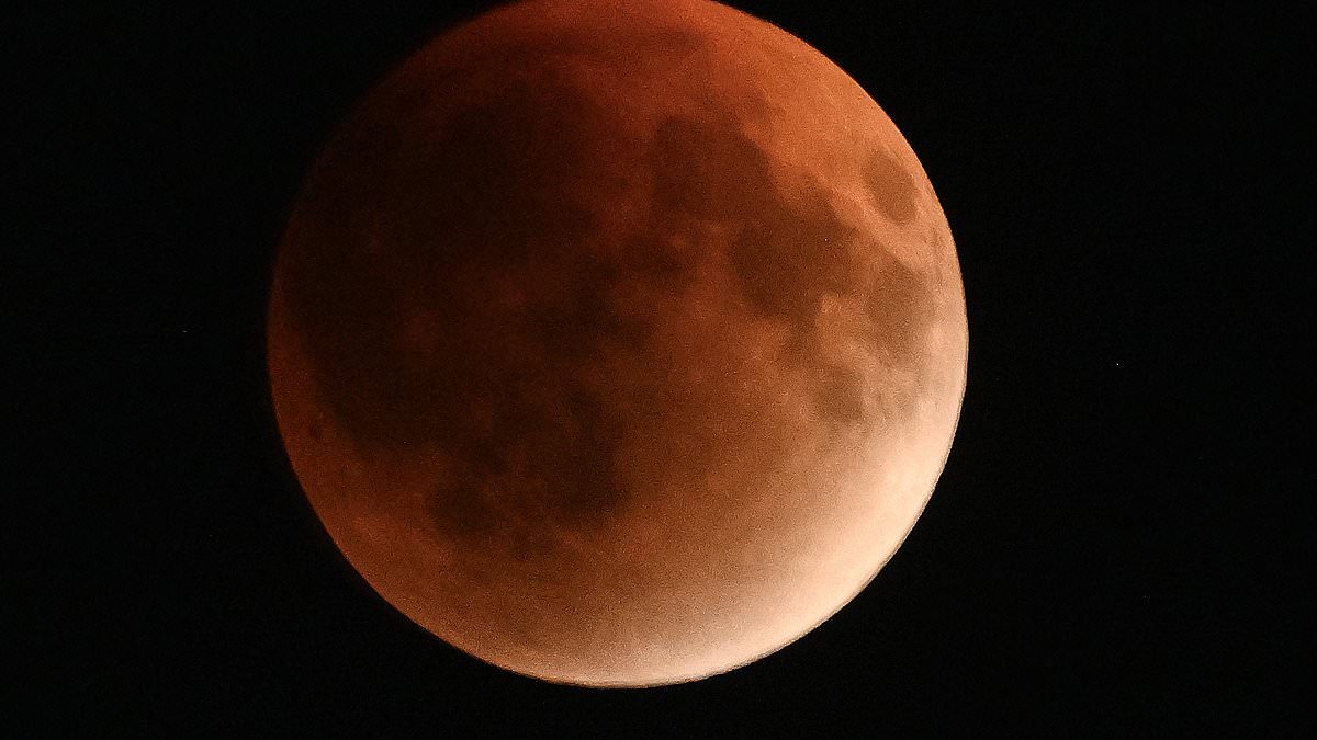 Rare 'Blood Moon' total lunar eclipse visible to millions of Britons