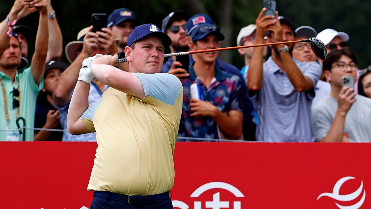 Robert MacIntyre at Ryder Cup