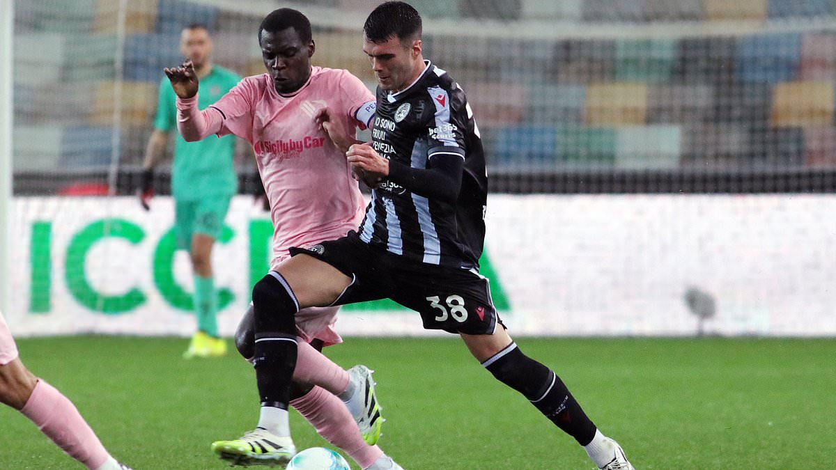 Lennon Miller scores on first Udinese start to spark Coppa Italia tie with Juventus