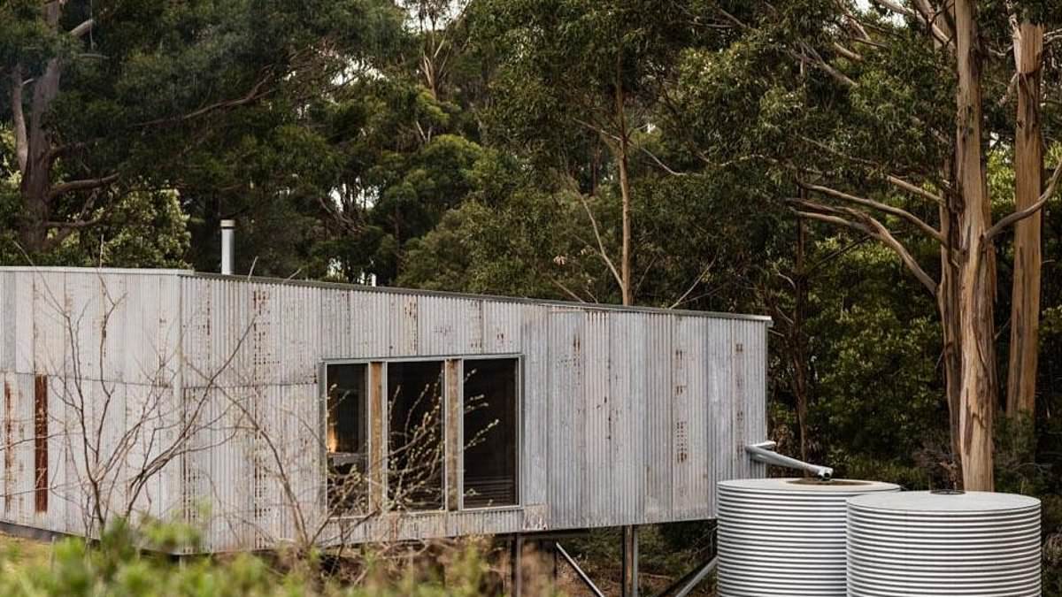 From shed to sanctuary: Bruny Island tin shed hides a four-bedroom designer home