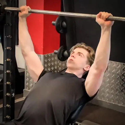 Gym training session