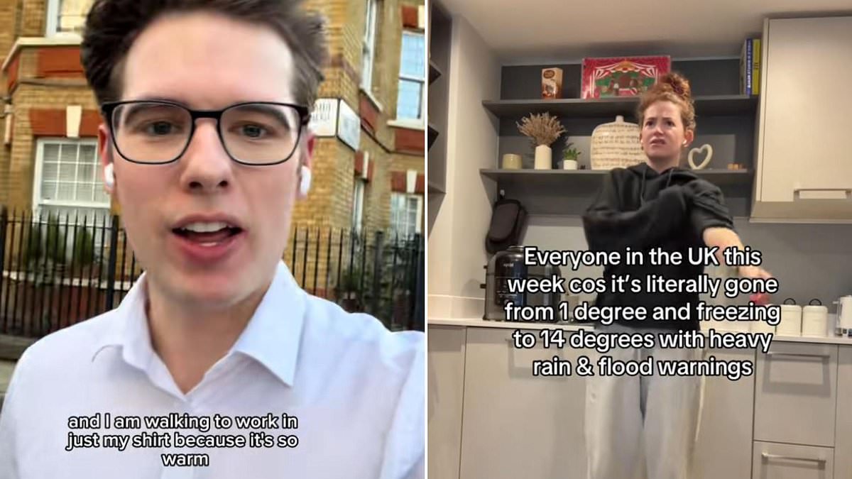 UK experiences unseasonably warm December as London hits 12°C; meteorologists attribute mild spell to Atlantic jet stream