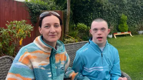 Mother says post-19 care system is failing her son with complex needs in Northern Ireland