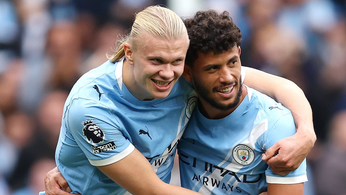 Man City 5-1 Burnley: Haaland braces as Guardiola tunes system