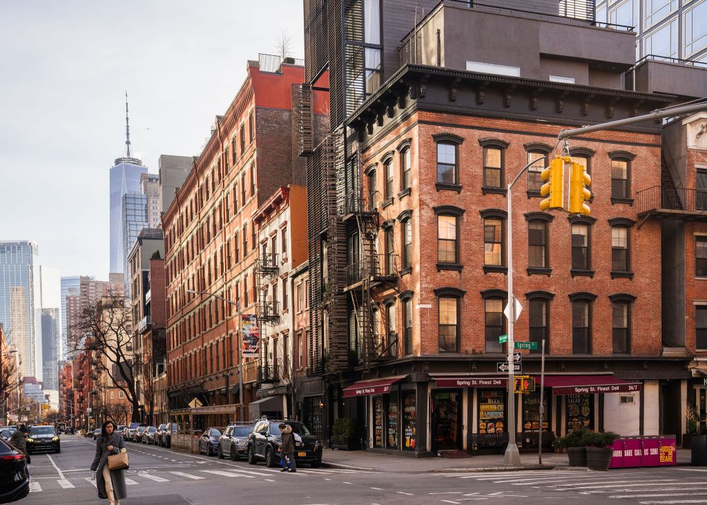 Hudson Square dining scene