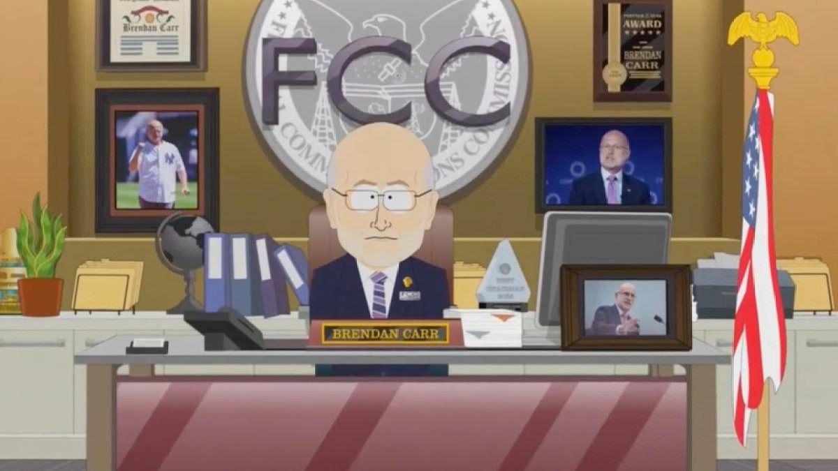 South Park mocks FCC chair Brendan Carr in new episode 'Conflict of Interest'