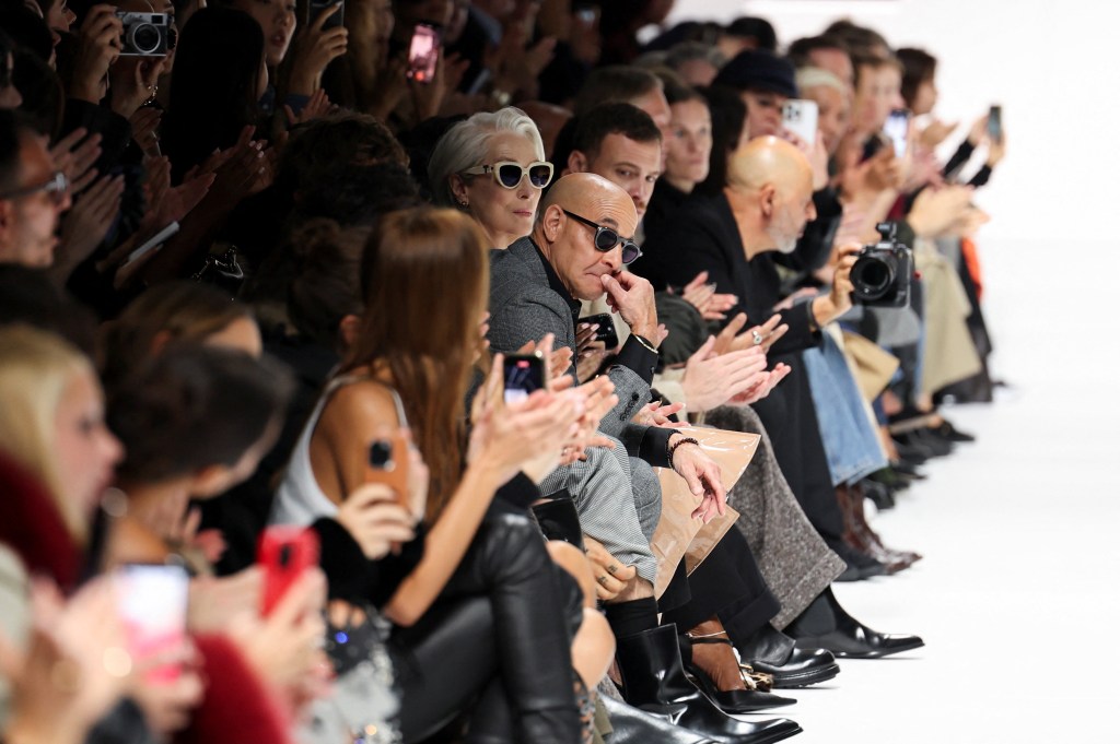 Streep in a dramatic look