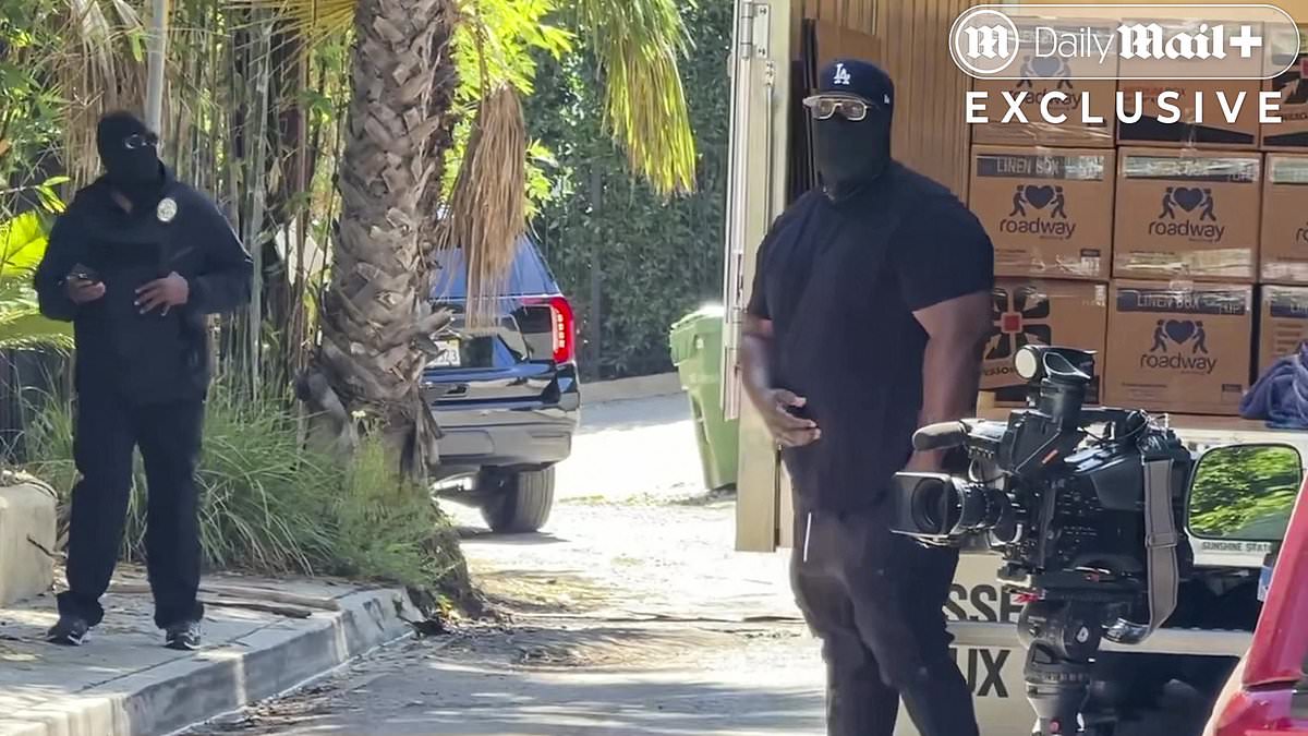 Masked guards outside D4vd’s Hollywood Hills home as LAPD probes teen’s death linked to musician