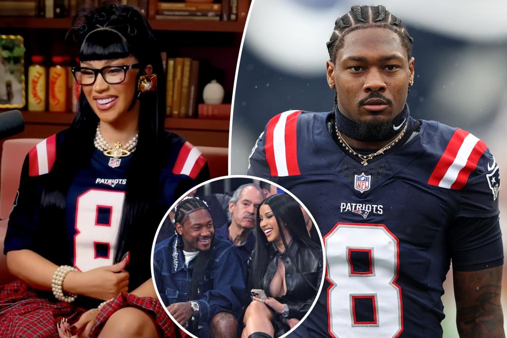 Cardi B wears Stefon Diggs jersey in Call Her Daddy interview as she reveals pregnancy
