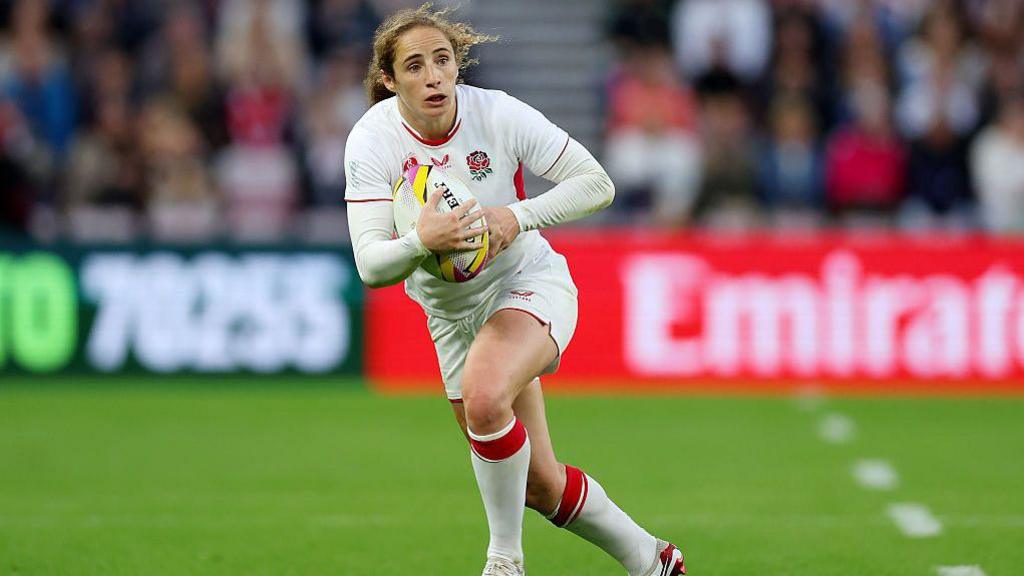 Player preparing for match