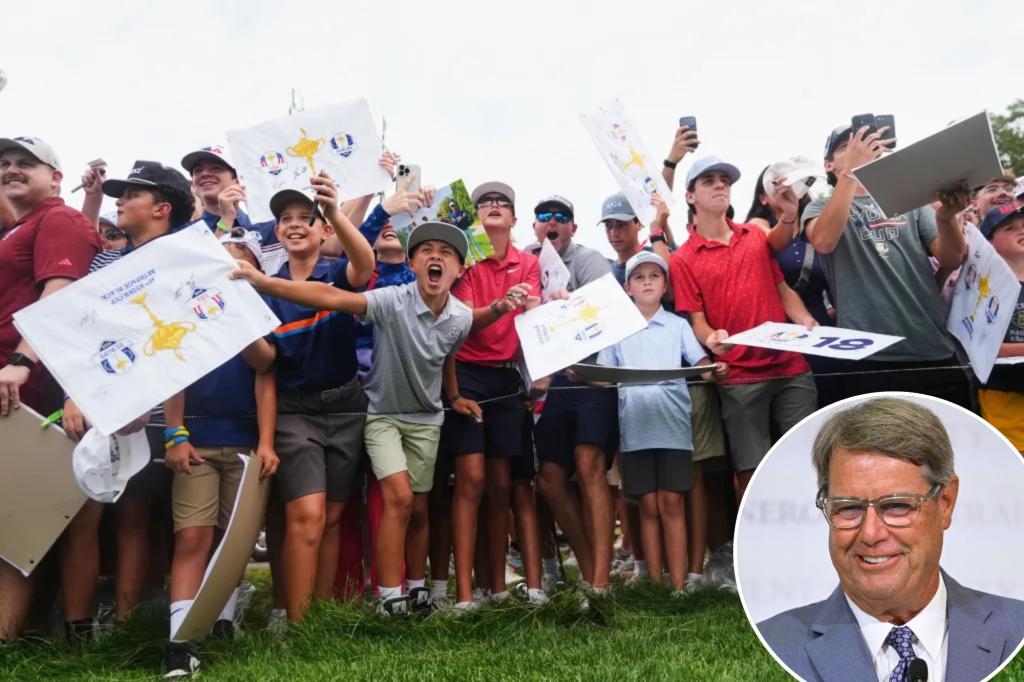 Azinger: Pressure on U.S. at Ryder Cup; crowd energy could tip Bethpage showdown