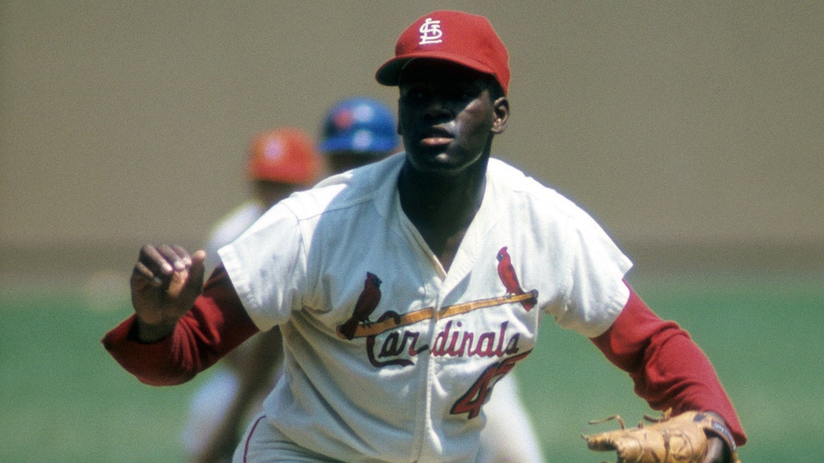 Bob Gibson during the 1968 season