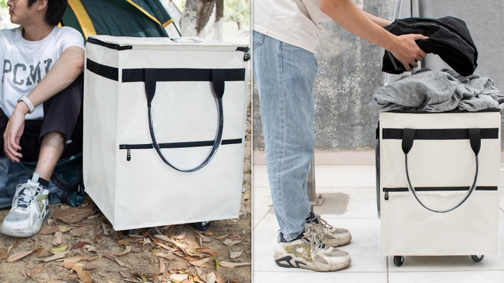 Tcomake rolling tote bag on sale