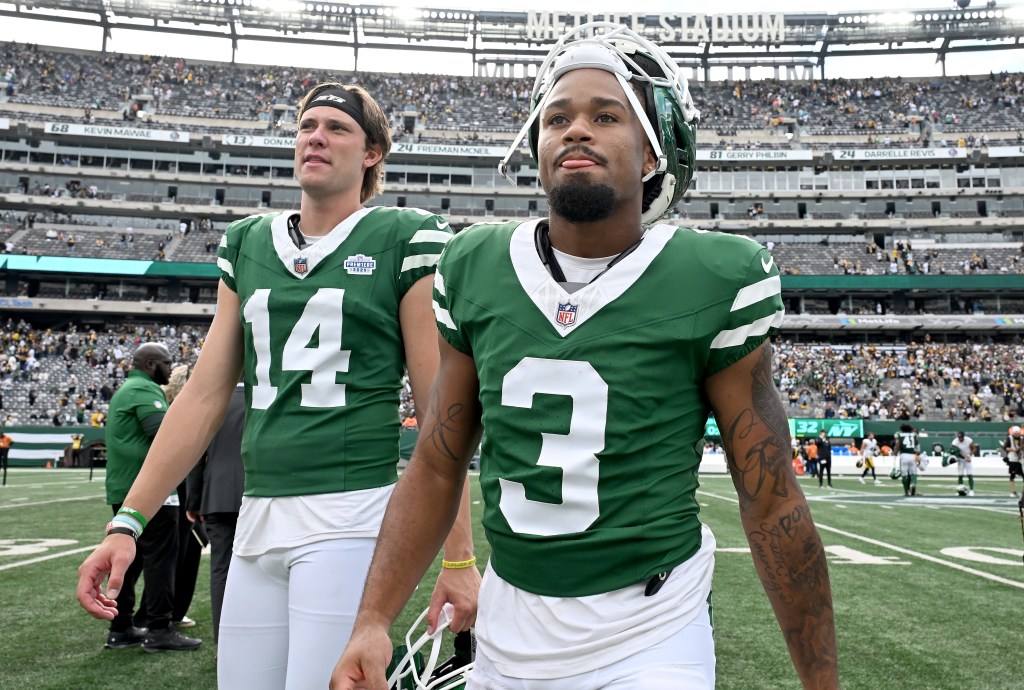 Jets wide receiver Xavier Gipson during a game