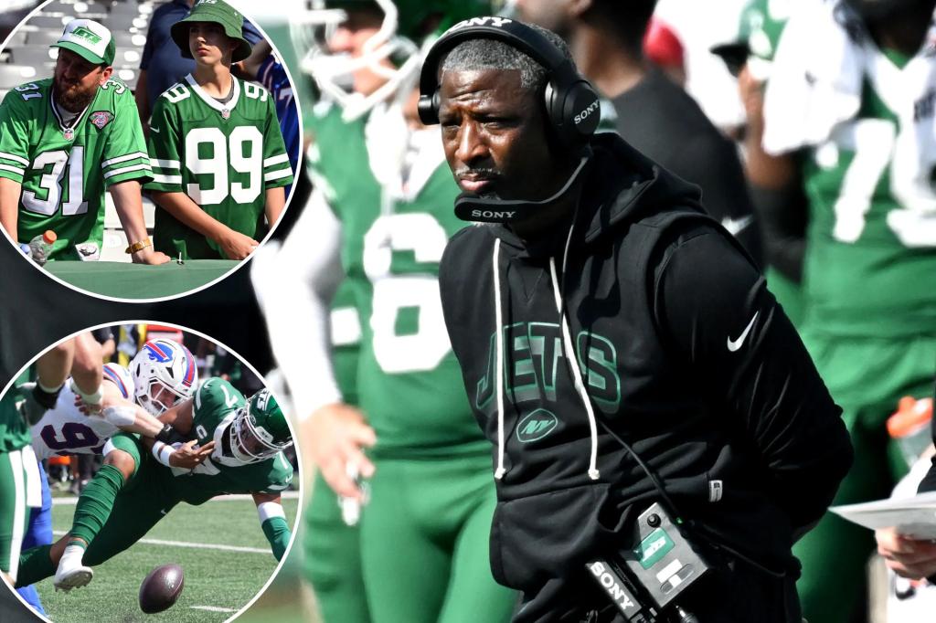 Jets fall 30-10 to Bills as Aaron Glenn faces long rebuild