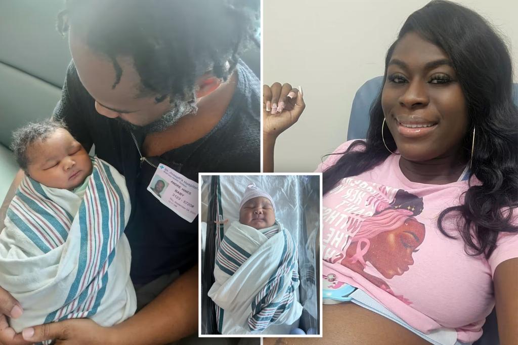 Florida mother delivers 13-pound, 15-ounce son in hospital record birth