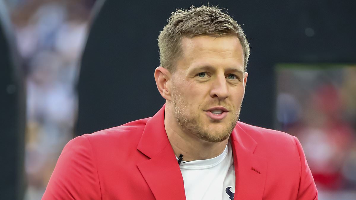 JJ Watt’s broadcasting debut draws attention for new longer hairstyle