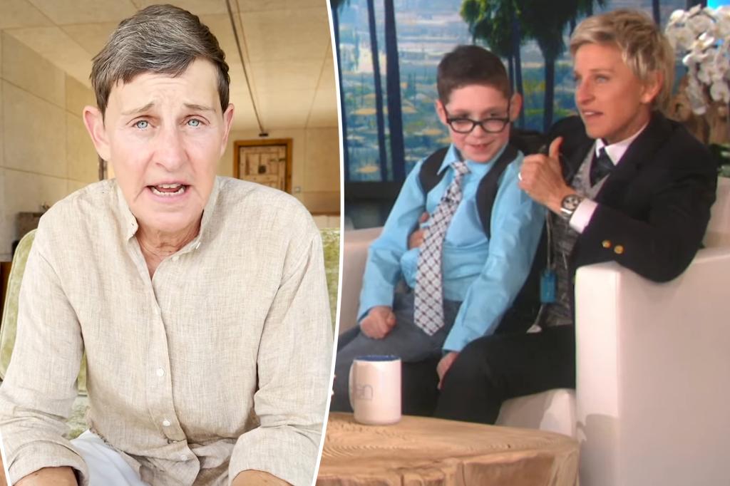 Ellen DeGeneres emotional tribute video