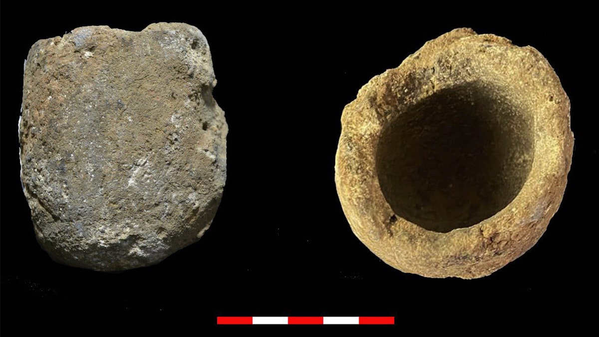 Copper metallurgy scene at the site